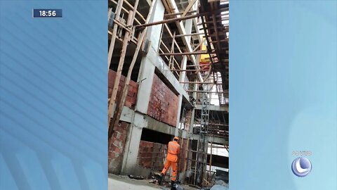 Timóteo: Homem cai de Penúltimo Pavimento durante o Trabalho em 1 Obra.