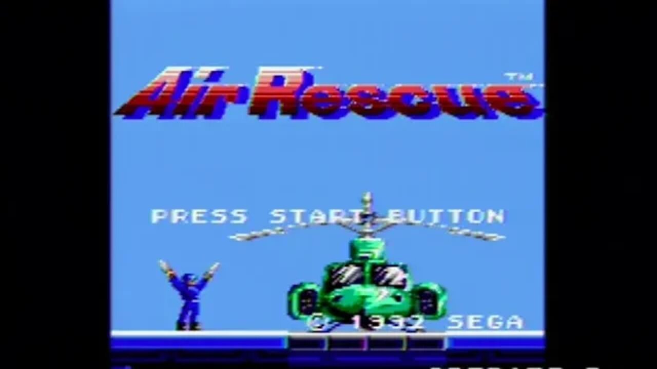 Air Rescue Sega Master System Challenge #83 #MasterSystemChallenge