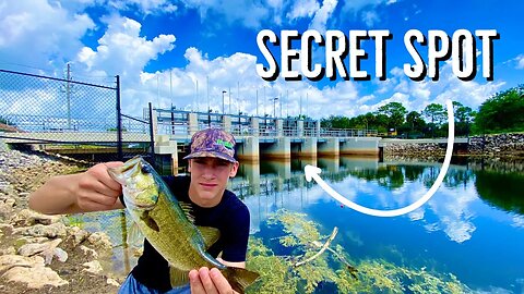 I Took Someone to my SECRET FISHING SPOT! 😳