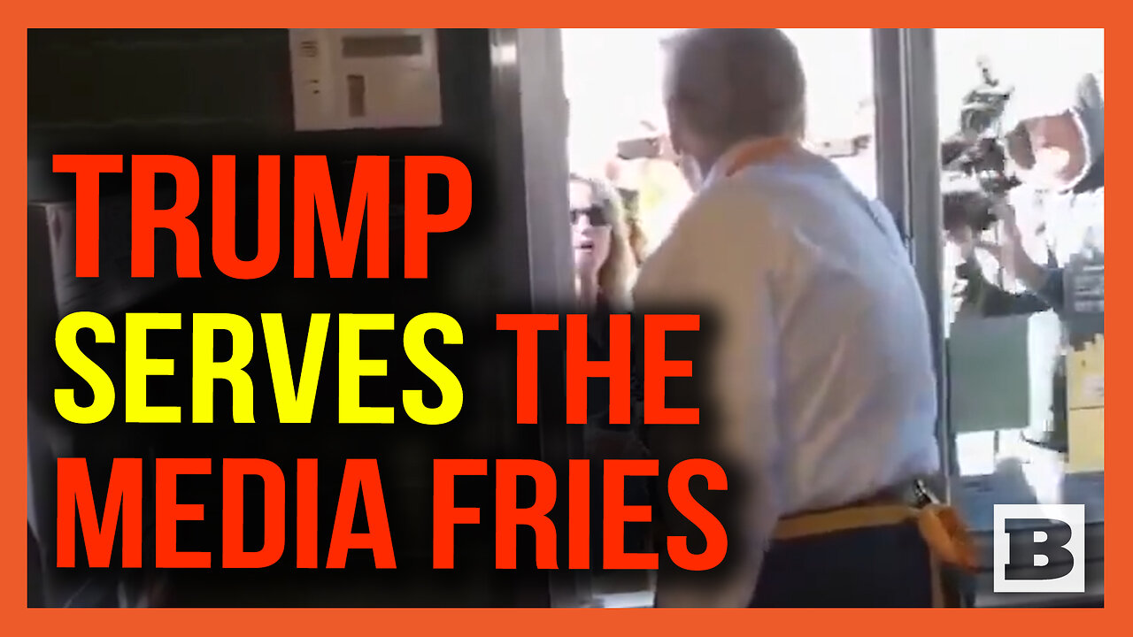 Fries With That? Trump Serves Local News Station Some Fries Outside Drive-Thru