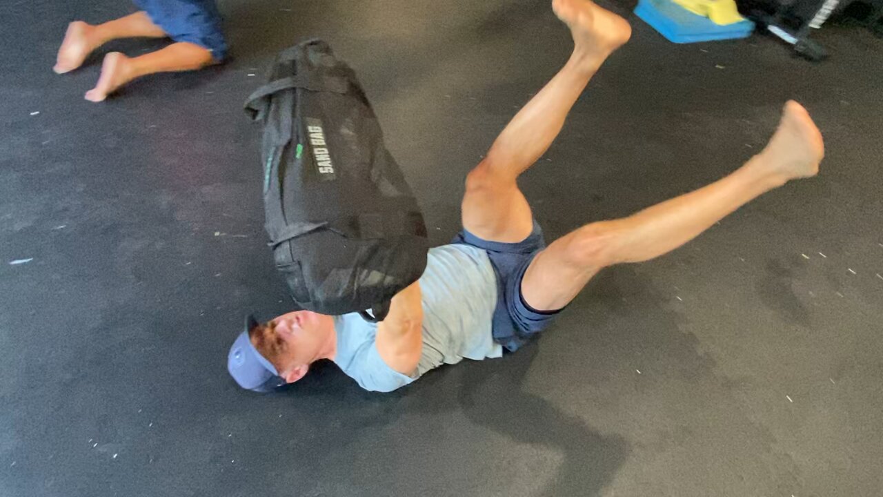 Flow Friday: (Sandbag Stack Leg Scissors)