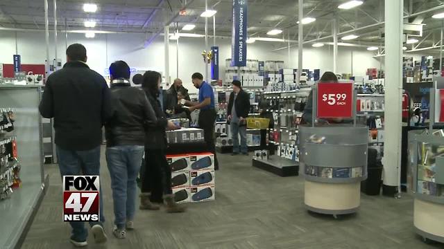 Thousands of Mid-Michigan residents hit the stores for Black Friday