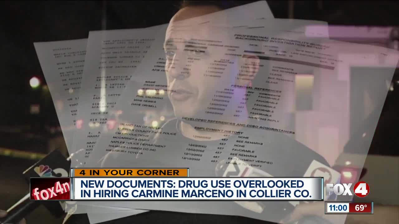 Sheriff Carmine Marceno drug use and problem polygraph issues