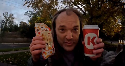 Circle K breakfast wrap and dark roast coffee Review Canada