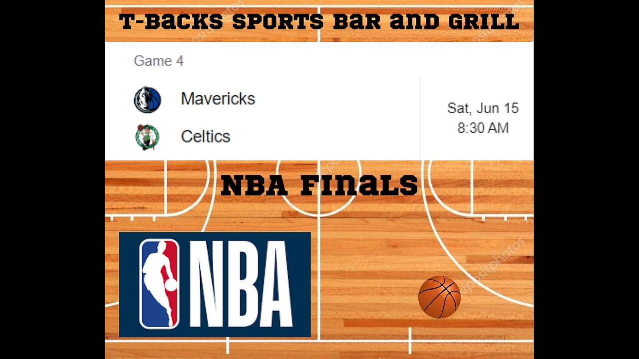 T-Backs Sports Bar and Grill Sports Schedule and Pizza special for Saturday June 15, 2024