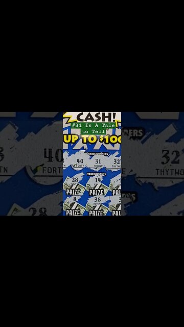#31 Is A Tale To Tell | Buy-U Scratchers | Louisiana Lottery