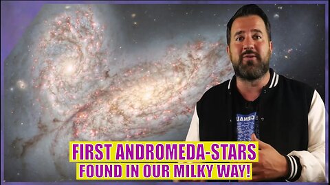 ANDROMEDA COLLISION BEGINS! Thousands of Andromeda Galaxy stars are already in the Milky Way!