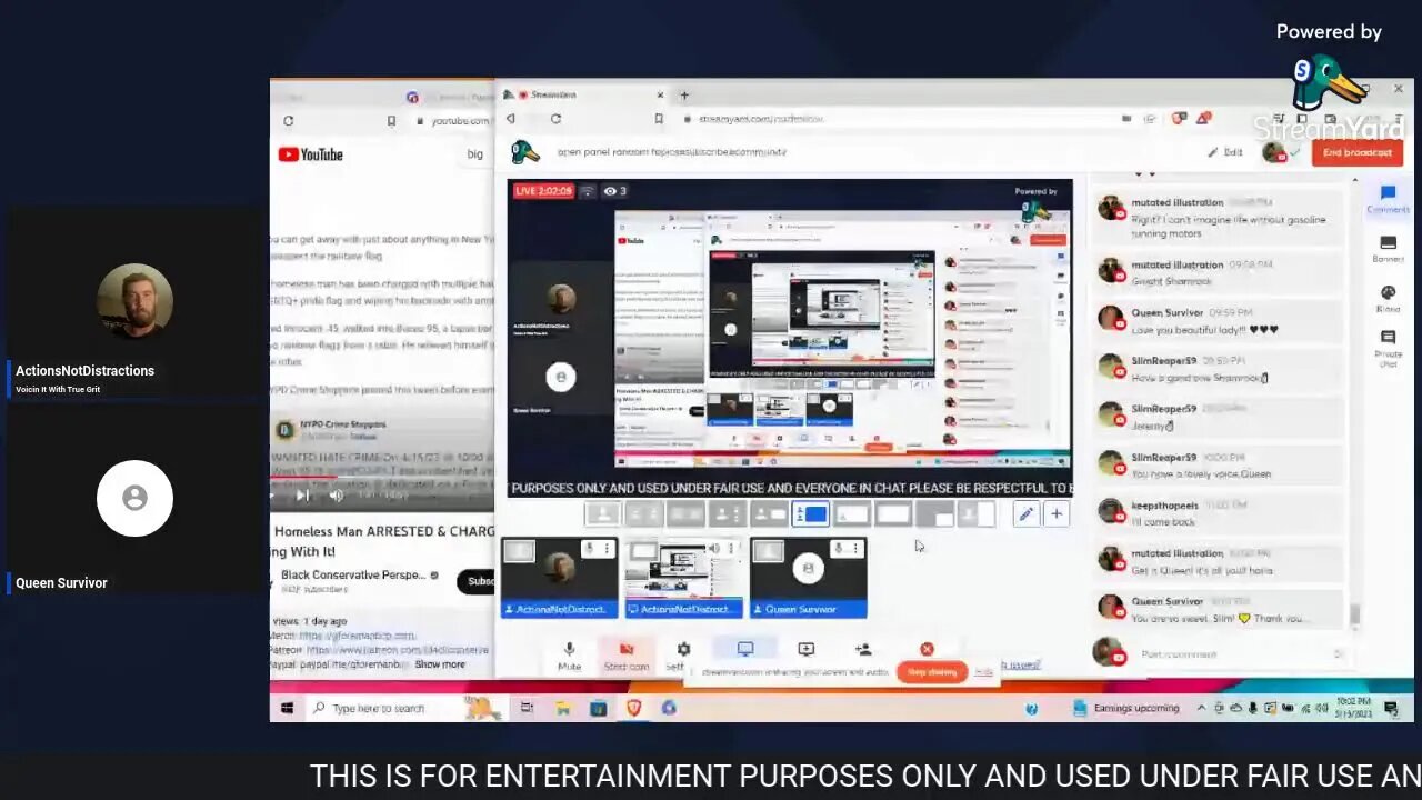 open panel random topics#subscribe#community