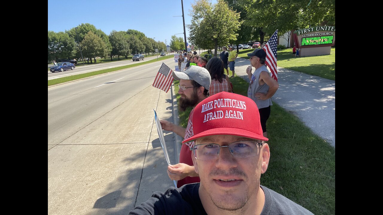 Aug 14 Protest against Medical Mandates in Sheboygan