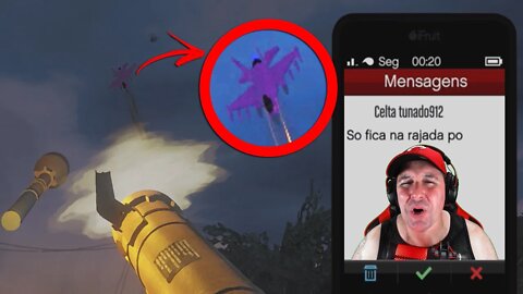 GTA 5 - FIZ O GRIEFER DO JATO SE ARREPENDER DE SEUS PECADOS! - TALVEZ SEJA O ÚLTIMO VÍDEO DO CANAL!