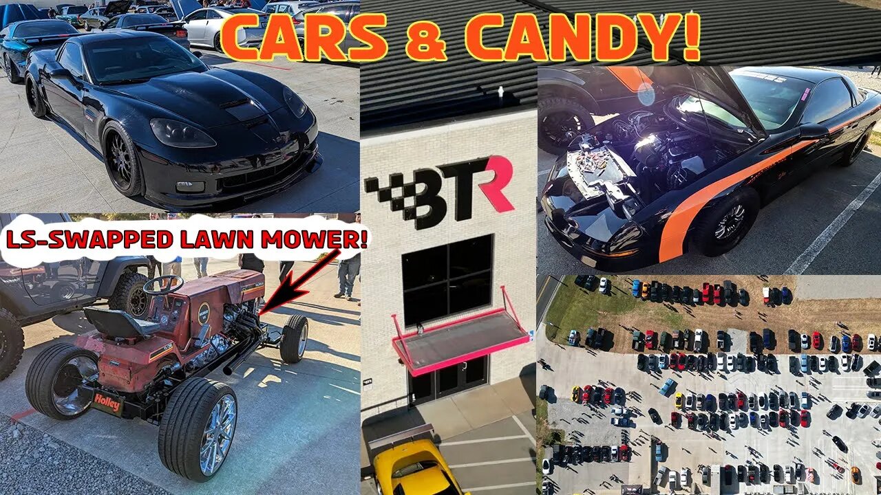 Halloween Cars and Candy at Brian Tooley Racing