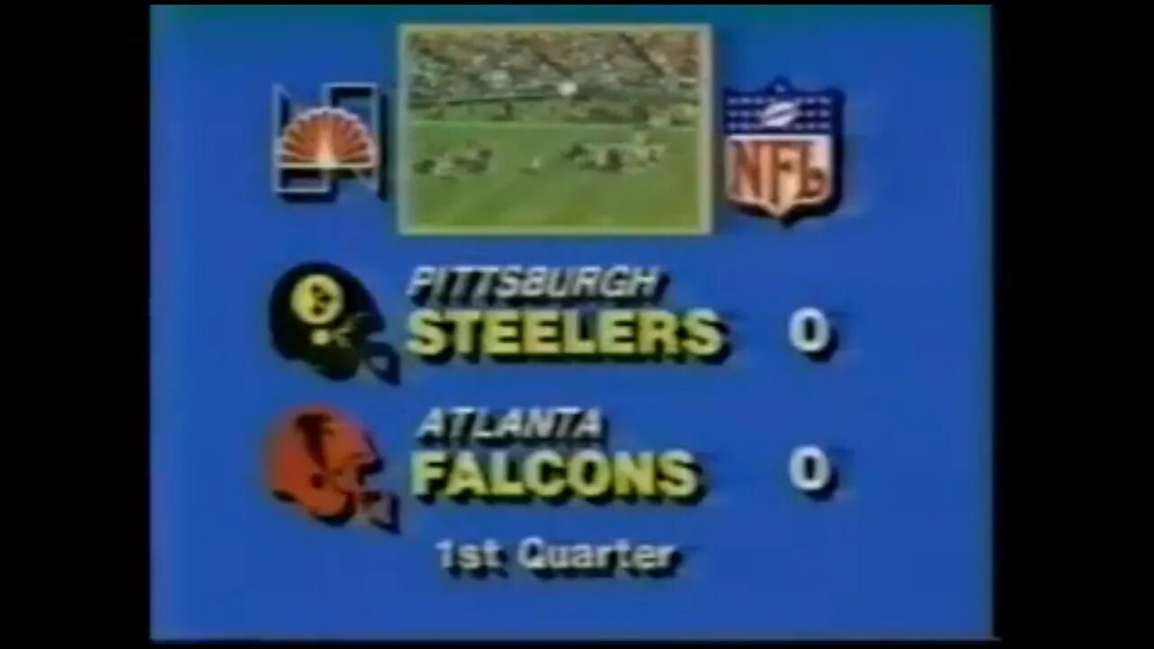 1981-11-15 Pittsburgh Steelers vs Atlanta Falcons