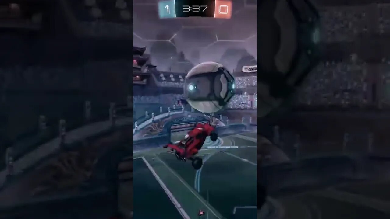 Clipping in the Upside Down!?😱#rocketleague #shorts