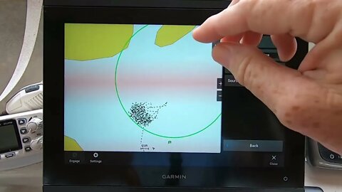 Garmin GPSMap 1243xsv Heading Line - How to Adjust