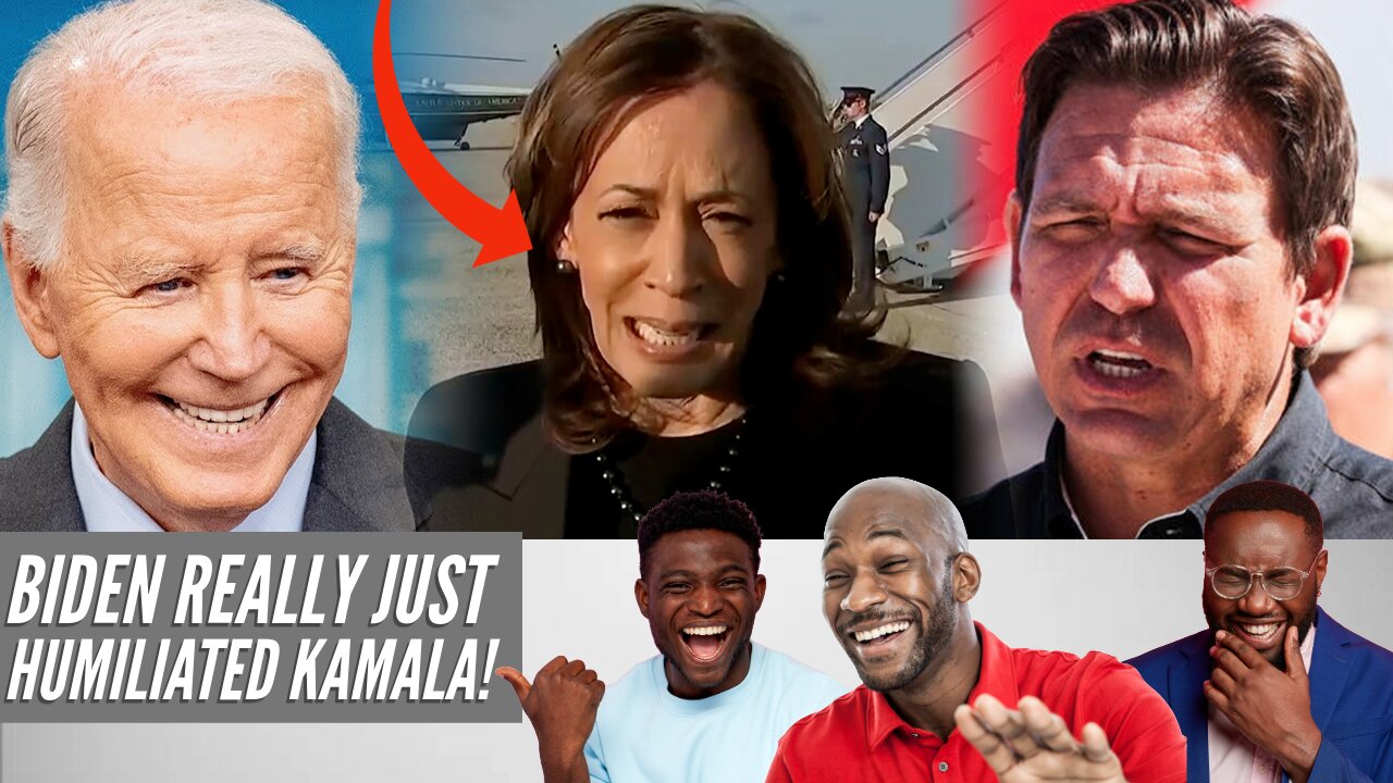 Biden HUMILIATES KAMALA And DEFENDS DeSantis Over Hurricane Milton Relief Lies