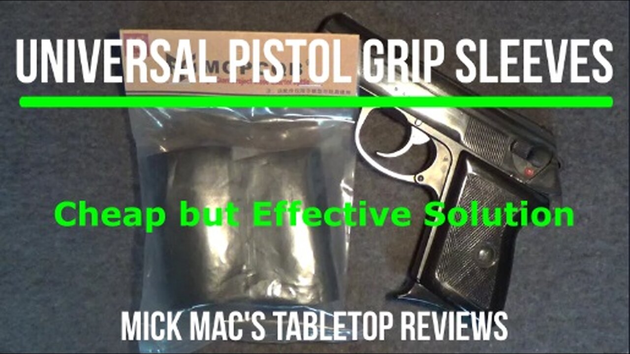 Universal Pistol Grip Sleeve Solution Tabletop Review - Episode #202430