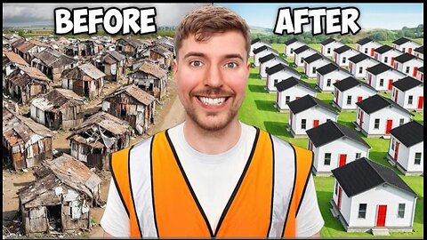 I built 100 houses and Gave them Away!