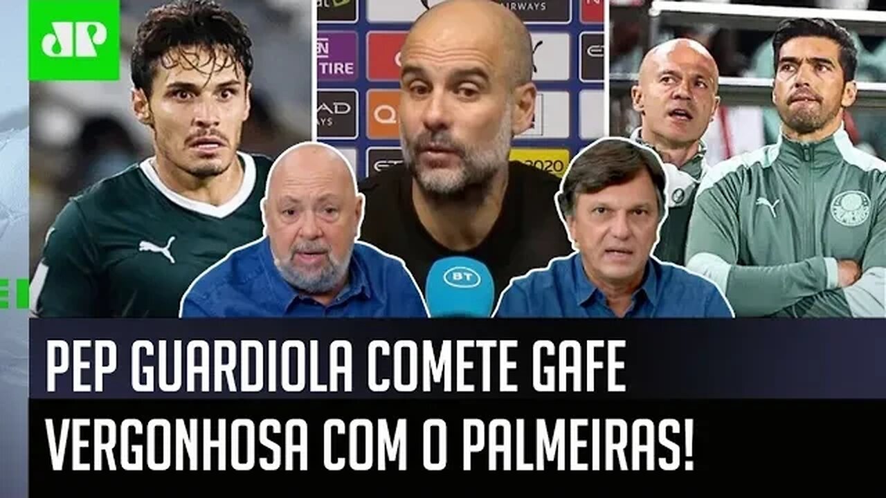 É SÉRIO? Guardiola comete GAFE VERGONHOSA com o Palmeiras e gera DEBATE!