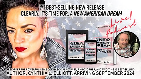 Live Thursday – Cynthia Elliott Discusses Her New Book and the American Dream