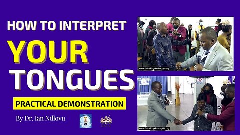How to interpret your tongues || PRACTICAL DEMONSTRATION || Dr. Ian Ndlovu