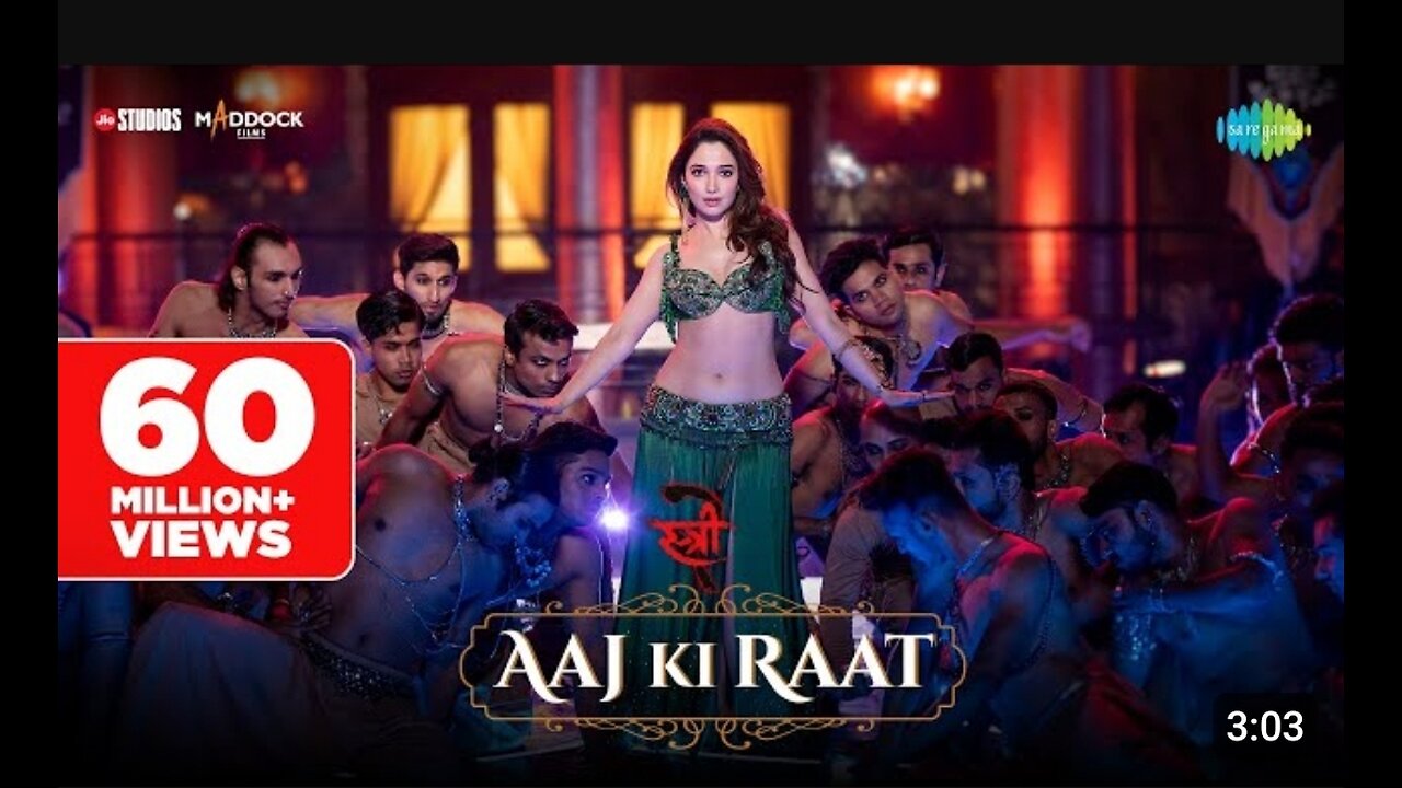 Aaj Ki Raat | Stree 2 1 Tamannaah Bhatia I Sachin-Jigar Madhubanti L Divya L Amitabh - | 15th August