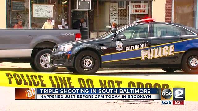 Triple Shooting in South Baltimore