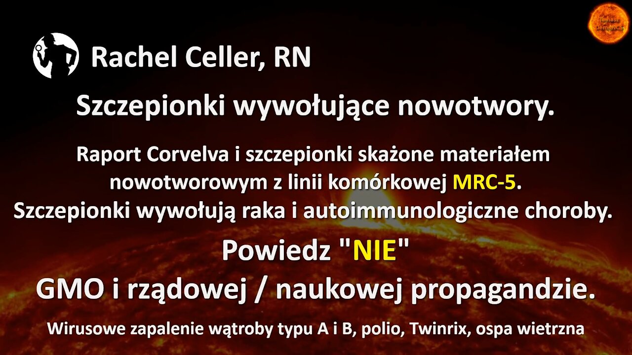 Rachel Celler - Szczepionki a nowotwory (Napisy PL)