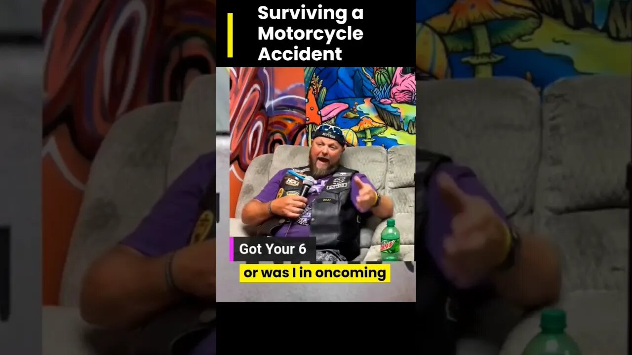 Clip: Got Your 6 Episode 1. Butters on surviving a motorcycle accident