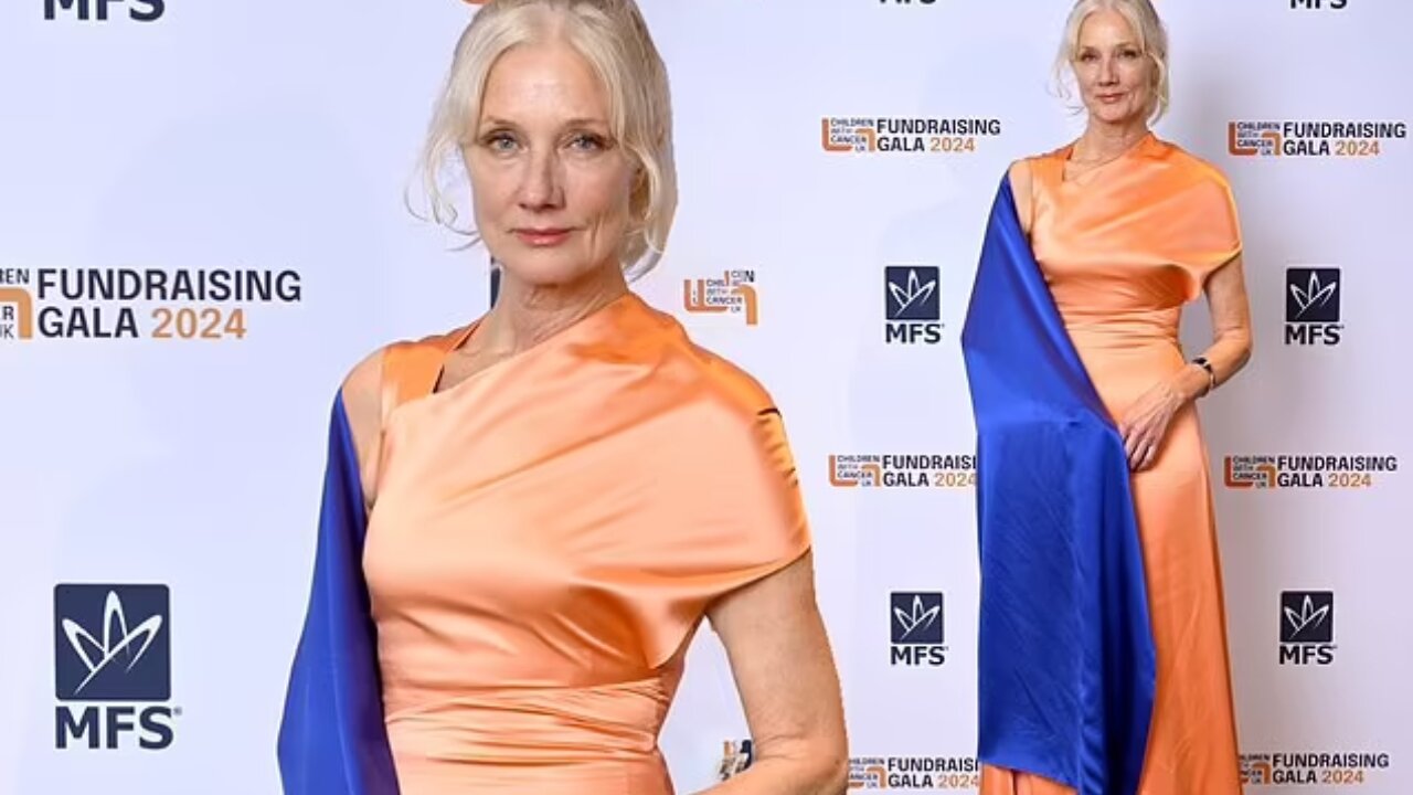 Joely Richardson Wows at London Charity Gala