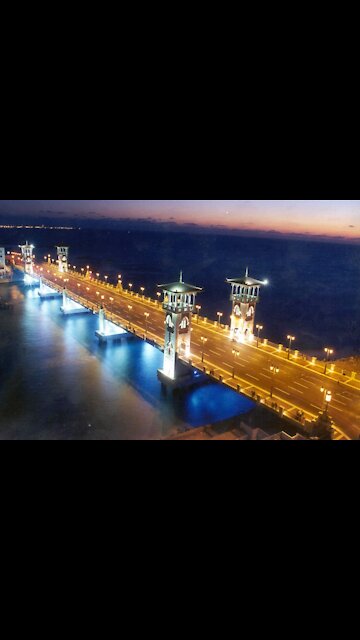Egyptian Alexandria City Corniche
