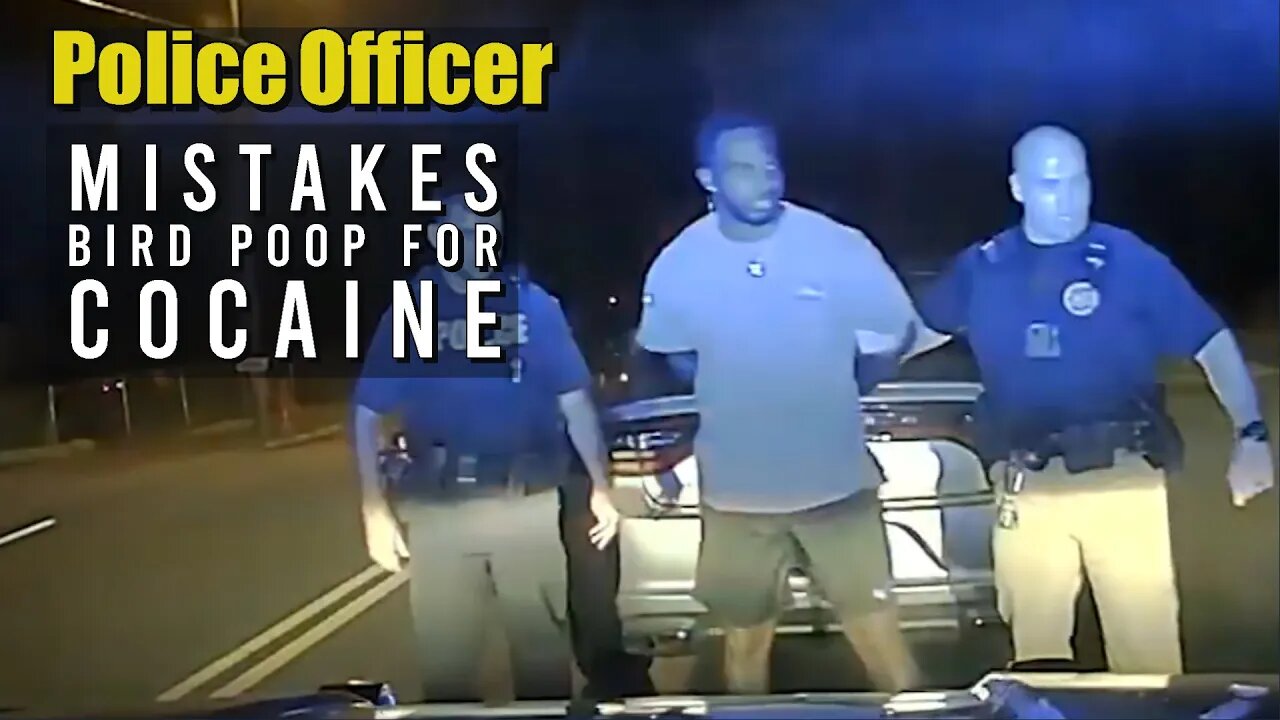 Police Officer Mistakes Bird Poop For Cocaine