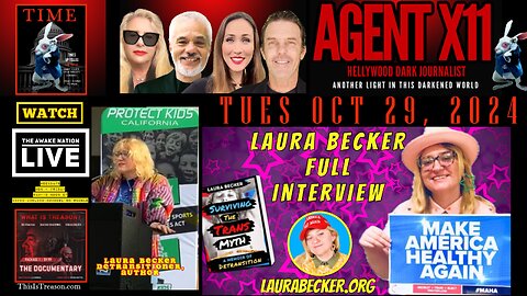 AGENT X11: PRESENTS LAURA BECKER INTERVIEW