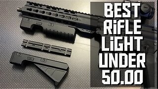 Best Rifle Light Under 50.00 (Raider 2000 Lumen X1/X1 Flashlight Foregrip)