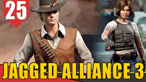 Um PSICOPATA e um DROGADO - Jagged Alliance 3 #25 [Gameplay PT-BR]