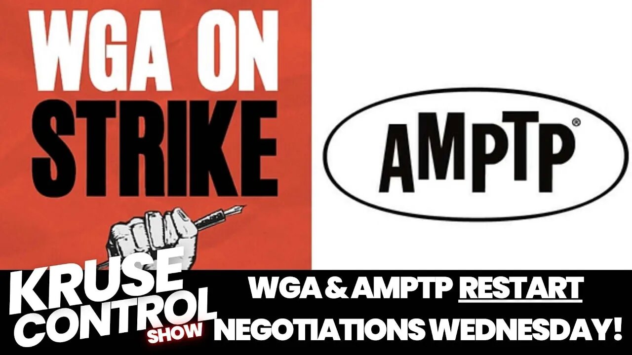 AMPTP to RESTART Negotiations with WGA WEDNESDAY!