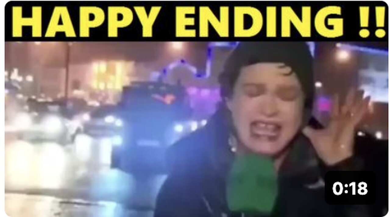 MSM REPORTER GETS THE HAPPY ENDING THEY ALL DESERVE !!