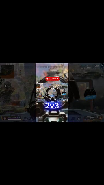 Ranked 2v3 Wipe #shorts #apexlegends