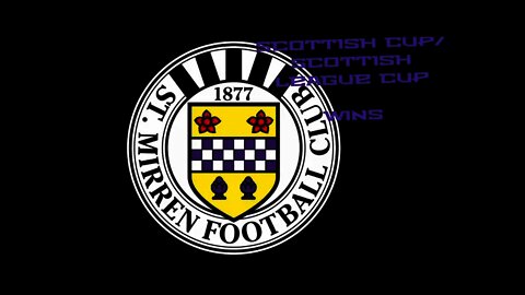 St mirren Scottish cup/Scottish League cup wins