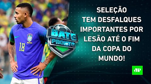 URGENTE! Gabriel Jesus e Alex Telles ESTÃO FORA da Copa! Neymar VAI JOGAR as 8ªs? | BATE PRONTO