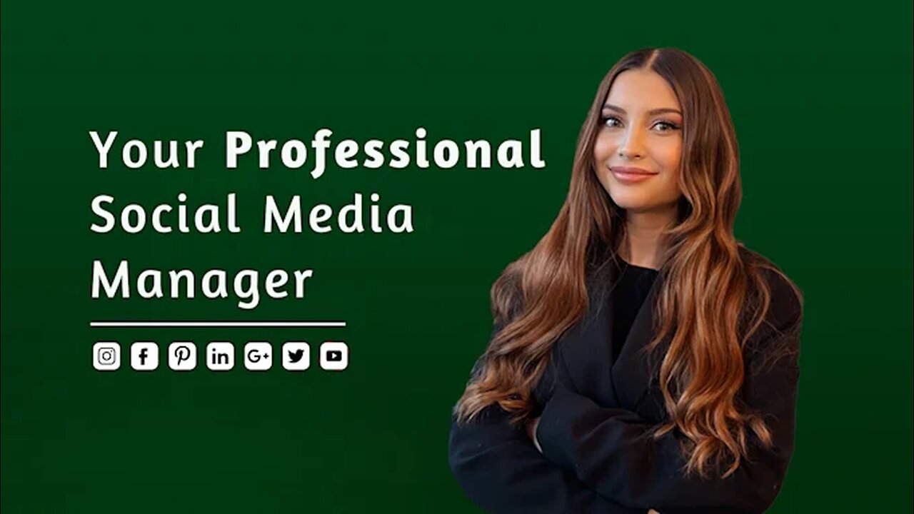I will be your social media marketing manager | Link in Description