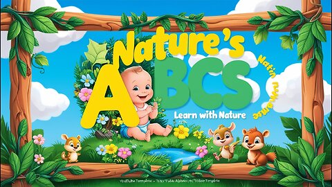 Learn Alphabets With Nature