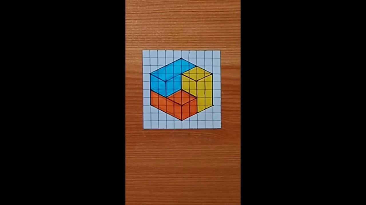 optical illusion drawing...