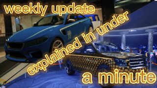 GTA online weekly update explained in under a minute