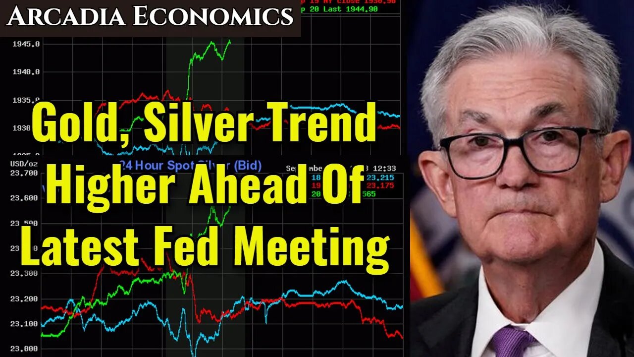 Gold, Silver Trend Higher Ahead Of Latest Fed Meeting