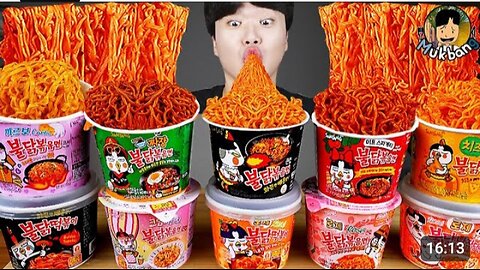 ASMR MUKBANG 편의점 핵불닭 미니__ 떡볶이 _ 핫도그 _ 치즈 피자 FIRE Noodle _ HOT DOG _ CHEESE PIZZA EATING SOUND_