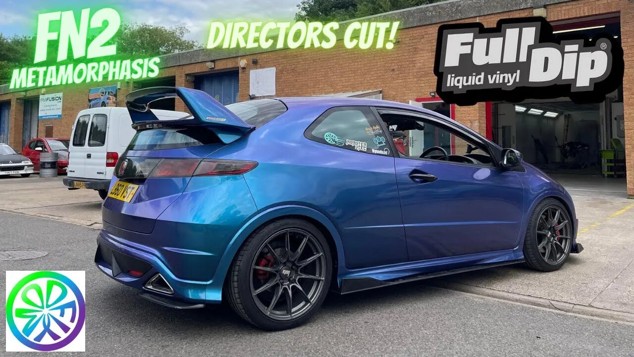 Honda Civic Fn2 TypeR - Full Respray Colour Change Liquid Wrap Directors Cut
