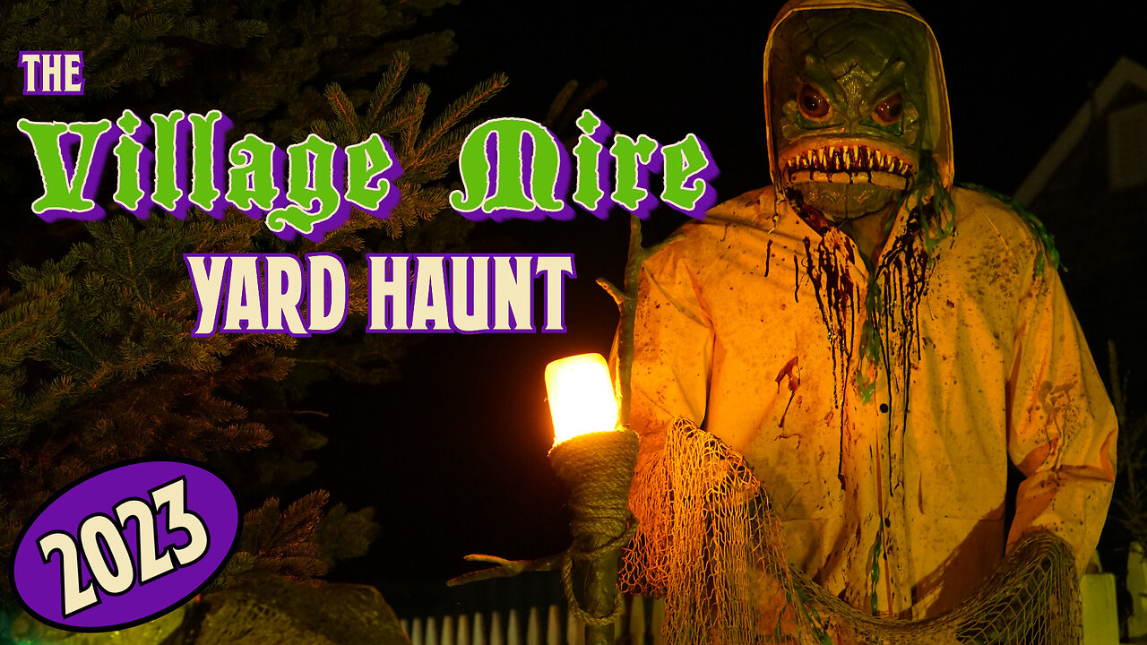 Exceptionally Eerie Home Haunt 2023 | Village Mire Yard Haunt 2023