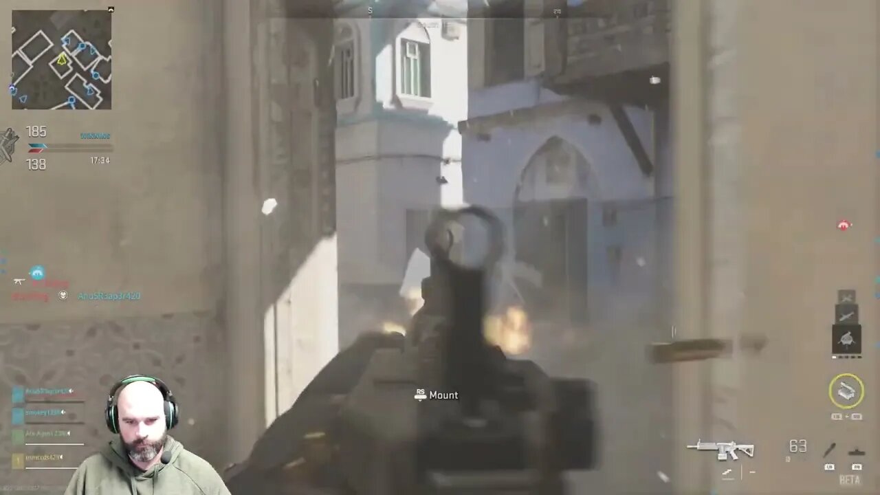 MW2 BETA Test Multi Kill M4 LMG