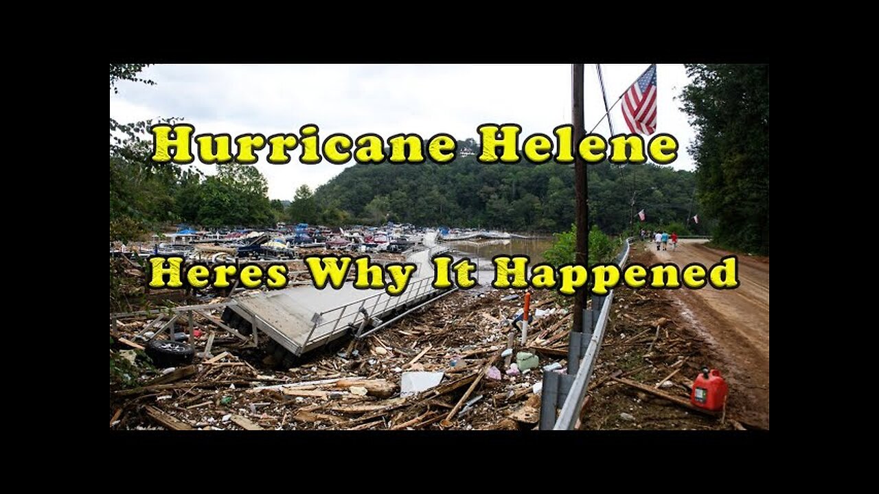 Hurricane Helene Is 5th Generation Warfare! #asheville #FEMA -- Richie from Boston