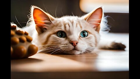 Cat’s new trick: pretending to be a professional hide-and-seek champion."